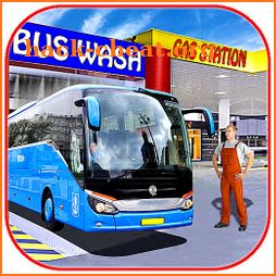 Modern Bus Wash: Auto Bus Mechanic icon