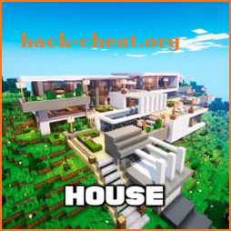Modern house for mcpe icon