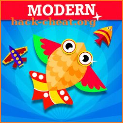 Modern Kite 3D icon