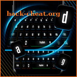 Modern Swift Black Keyboard Theme icon