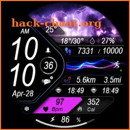 Modern Weather Forecast IW04 icon