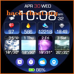 Modular Weather 3 Day Forecast icon