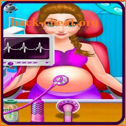 mommys new baby birth - pregnant games icon