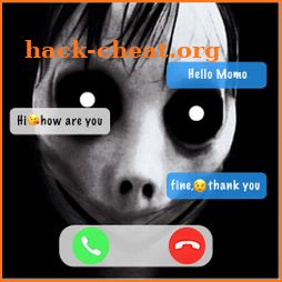Momo Creepy Fake Call Video icon