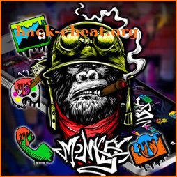 Monkey Graffiti Theme icon