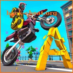 Monster Bike Game For Kids: Learn by Bike Crushing icon