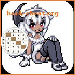 Monster Girl Color By Number Art Maker icon