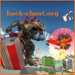 Monster Godzila : Hit And Smash City Attack icon