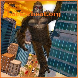 Monster Kaiju Godzilla vs Kong City Destruction 3D icon