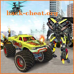 Monster Police Truck Robot Game icon