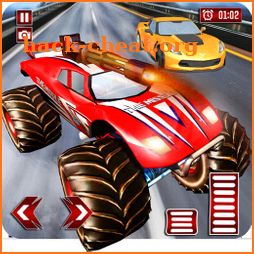 Monster Shooting Car:Highway Shooting Game icon