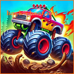 Monster Truck Kids Car Games icon