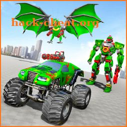Monster Truck Robot Wars – New Dragon Robot Game icon