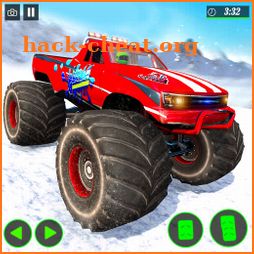 Monster Truck Snow Mountain Stunts Racing 2021 icon