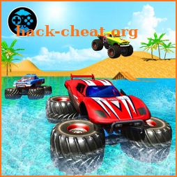 Monster Truck Water Surfing: Truck Racing Games icon