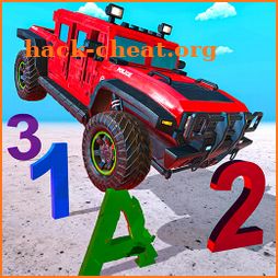 Monster Trucks Game 4 Kids - Learn by Car Crushing icon