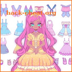 Moon Story dress up girl game icon