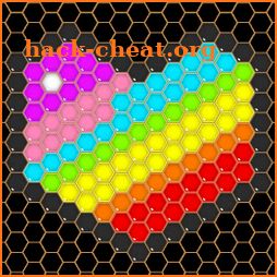 Mosaic Puzzles Art Game - Block Beads & Hex Puzzle icon