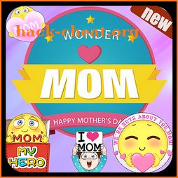 Mother's Day Photo Frame and Sticker 2018 icon