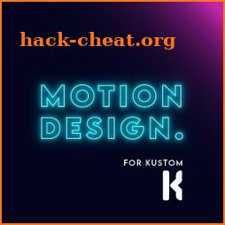 Motion Design for Kustom icon