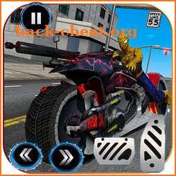 Moto Spider Traffic Hero: Motor Bike Racing Games icon