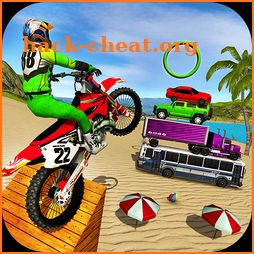 Motocross Beach Bike Stunt Racing 2018 icon