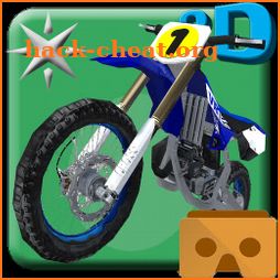 MotoCross VR (Free from ads) icon