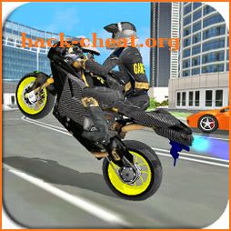 Motorbike Stunt Super Hero Simulator icon