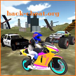 Motorcycle Arcade Game Simulation icon
