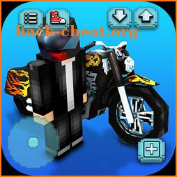 Motorcycle Racing Craft: Moto Games & Building 3D icon