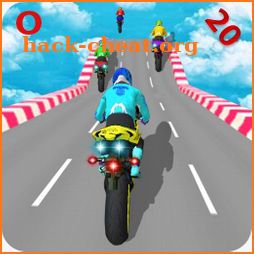 Motorcycle Stunts Game:Sky Runner Bike Stunts icon