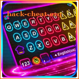 Multi Color Led Light Keyboard Theme icon