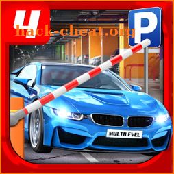 Multi Level 4 Parking icon