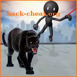 Multi Panther Stickman Rope Hero Gangster Crime icon