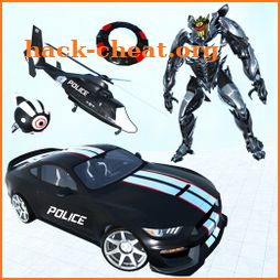 Multi Police Robot Transform icon