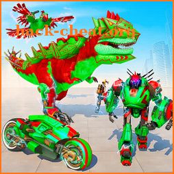 Multi Robot Bike Transform: Dino Robot Game icon