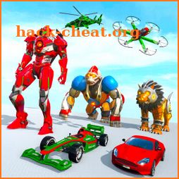 Multi Robot Transforming Games - Car Robot Games icon