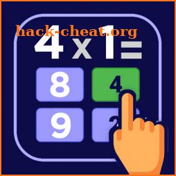 Multiplication table and quiz icon