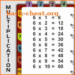 Multiplication table: fast math tables to 100 icon