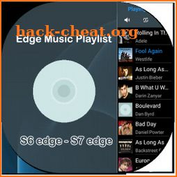 Music Playlist for Edge Panel icon