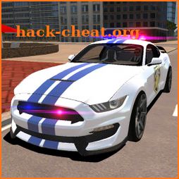 Mustang Police Car Driving Game 2021 icon
