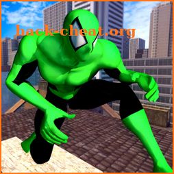 Mutant spider hero-super hero street fight icon