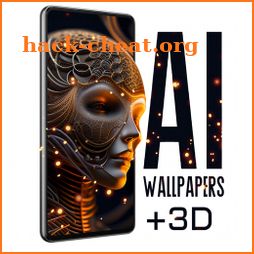 My AI Wallpapers +3D Live icon
