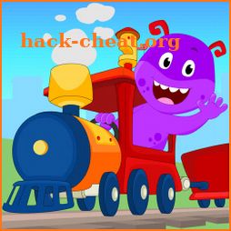 My Chomping Monster Town - Toy Train Game for Kids icon