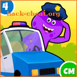 My Monster Town - Police Station Games for Kids icon