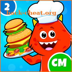My Monster Town: Restaurant Cooking Games for Kids icon