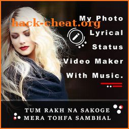 My Photo Lyrical Status Video Maker With Music icon