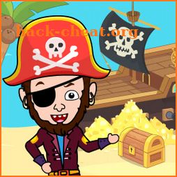 My Pirate Town - Sea Treasure Island Quest Games icon