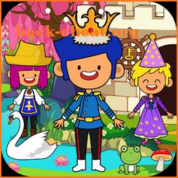 My Pretend Fairytale Land - Kids Royal Family Game icon