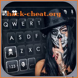 Mystery Skull Keyboard Background icon